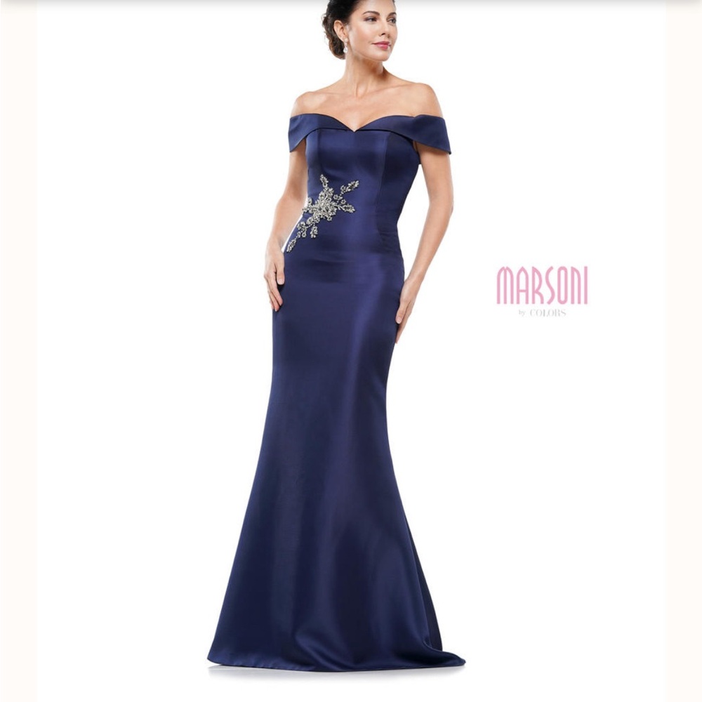 Marsoni by Colors black evening gown. Size 10